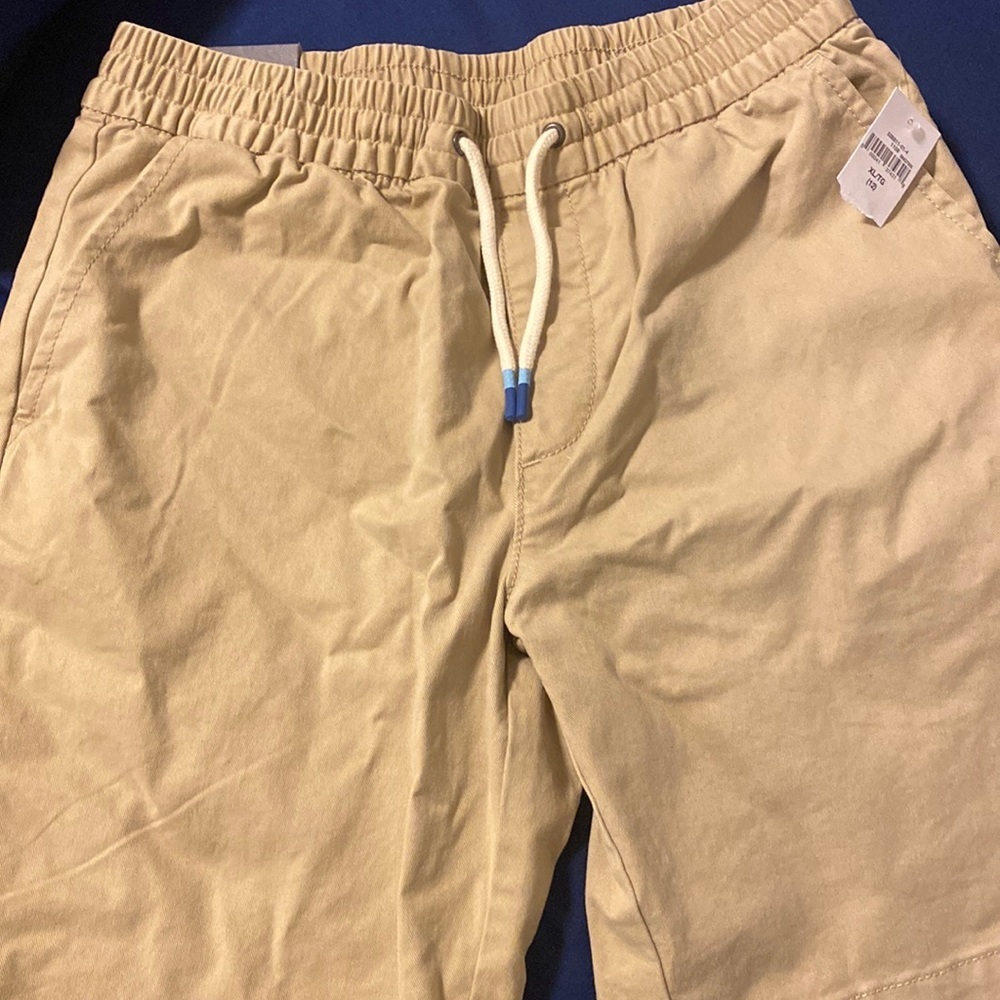 Boys kaki walking shorts